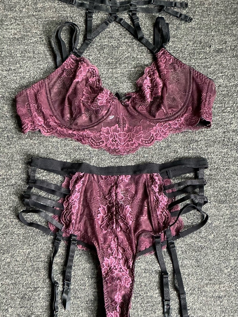 Killstar Tortured Souls Lingerie Set